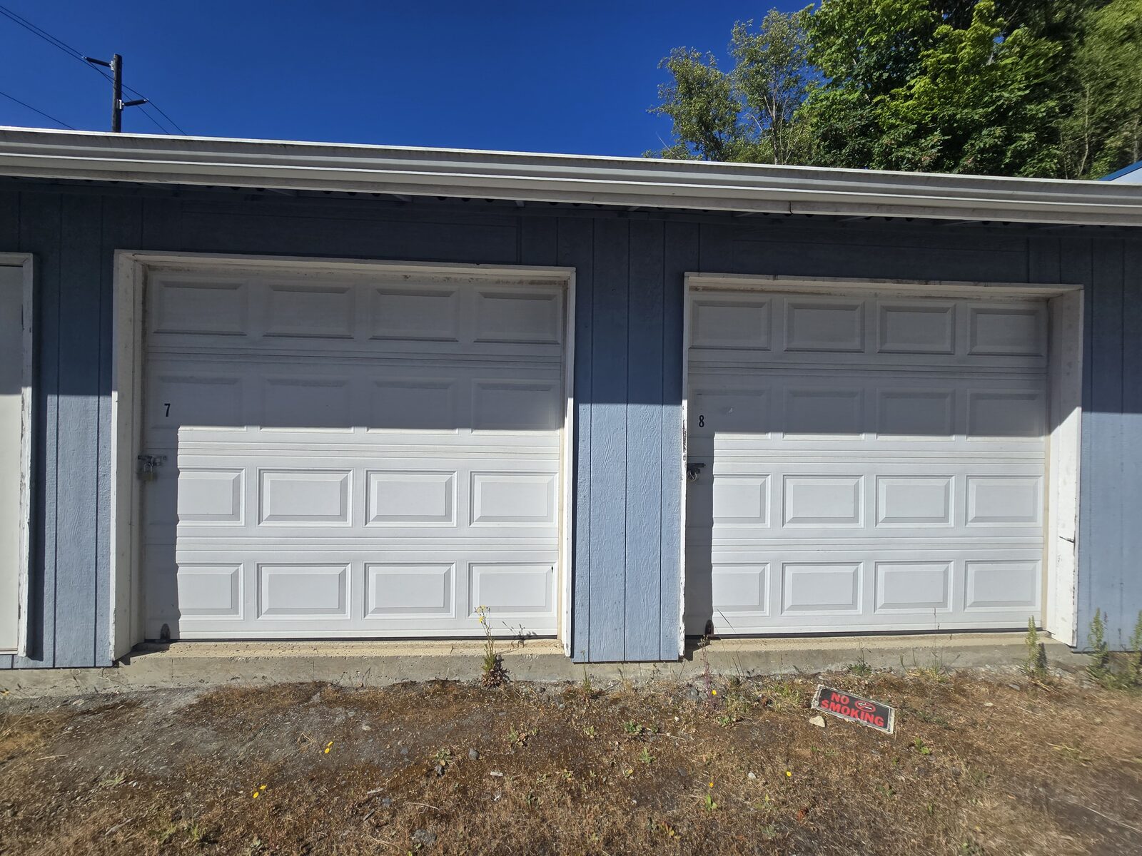 Garage-style storage units in Port Angeles Washington